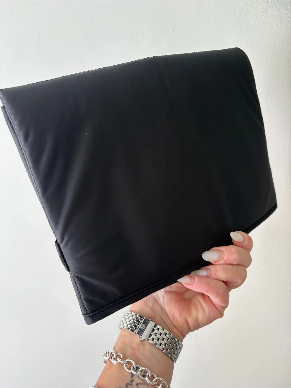 lululemon athletica Black Crossbody Messenger Bag & Changing Mat Insert